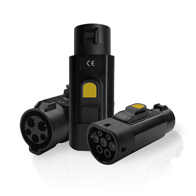 7KW Portable EV Charging adapter Type1/J1772 to Type2 Charging Gun Holder for Energy Vehicles Easy to and Install