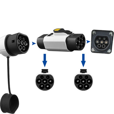 Type2 EV Charger Adapter for Retrofit/Upgrade to GBT Car Adaptor 7kW 22kW Type 2 Charging Pile Purpose Retrofit/Upgrade
