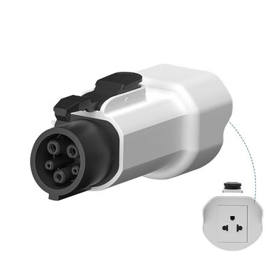 220V Electric Vehicle EV Charger Converter Adapter for Retrofit/Upgrade Type1 v2l 16A Discharge EVSE Charging Connector