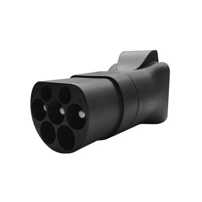 16A GBT V2L EV Charging Station Adapter Male Plug with Schuko Socket 220V AC For Electric Vehicle Charging Adapter
