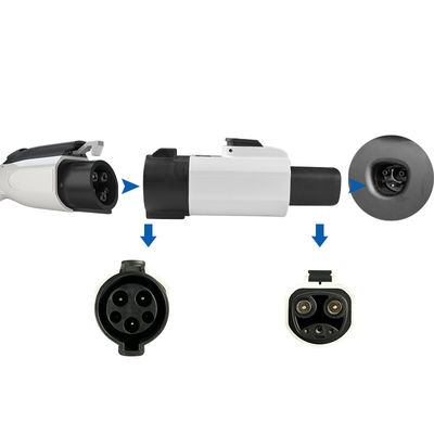 TYPE1 7KW 220V AC Portable EV Charger Adapter for NACS Tesla Car Charging Pile Black Color and AC50A Output Current