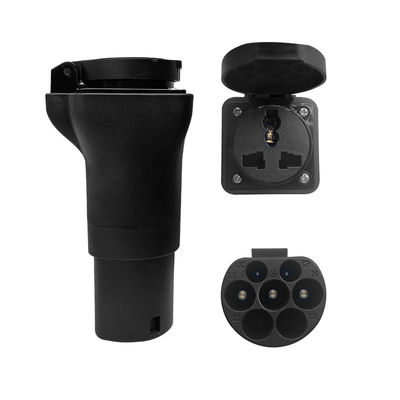 Black 16A 220V 3.5KW EV Charger Adapter Output Power for Car EV Discharger V2L Head Type 2 Charging Station V2L