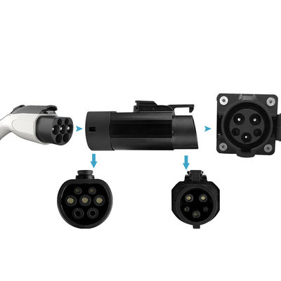 32A Output Current Portable EV Converter Charging Station GBT Charging Pile Adapter to Type1/J1772 ev Car 220V 7KW