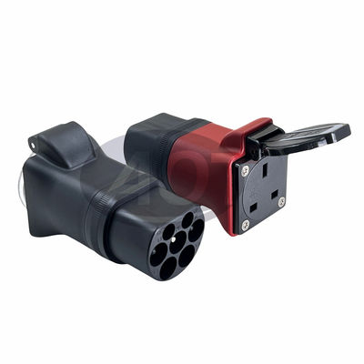 Type 2 To Type G Adaptor For Electric Recharging AOTAI UK Socket Charging Power Converter