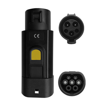 Type2 Cars 220V Car Adapter Charger Condition J1772 to Type2 Portable EV Charging Connector with 32A Output Current
