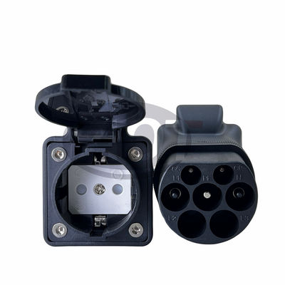 Universal Connection AOTAI EV Adapter Type 2 Male Adapter On 220V AC Charger For Golf Car