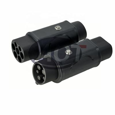 J1772 Electric Vehicle Charging Adapter Type 2 to Type 1 with Start / Stop Button
