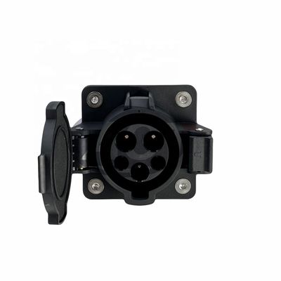 240V AC/16A IP44 Electric Vehicle Charging Socket AOTAI SAE J1772 Type 1 5 Contacts Purpose Replace/Repair Dummy Socket