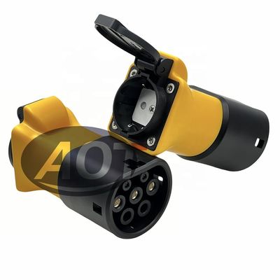 110-250V AOTAI V2L To Schuko Adapter V2L Smart Elf 1 Geely And Mercedes IP54