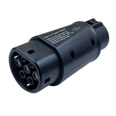 Type 1 to Type 2 EV Adapter 32A SAE J1772 for Replace / Repair