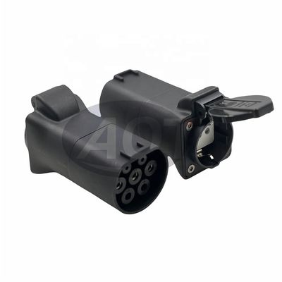 High temperature resistant PC AOTAI EV Adapter V2L Type 2 to Schuko adapter Type2 Female Adapter charger for Car Xpeng G9