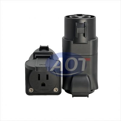 2019- EV Charger V2L Discharge Adapter Type 1 to US USA Socket Year 2019- for Power Outlet 110V-240V