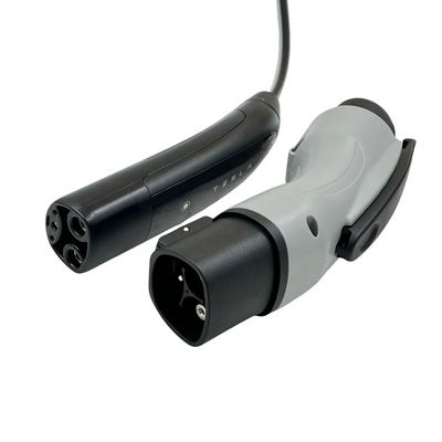 BLACK Tesla Charger to J1772 Compatible Charging Adapter Wall Connector Destination Charger Mobile Charger Max 48A 250V