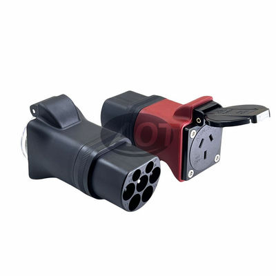 230V AS/NZS 33112 EV Charger Adapter for Tesla Car Fitment Type 2 to AU Socket Purpose Replace/Repair