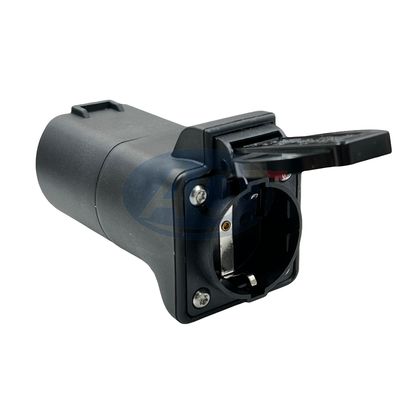 Replace/Repair Purpose EU Standard AOTAI Type 2 to Schuko EV Charger Adapter with Rubber/Silicon Sealing Gasket