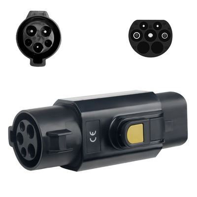 GBT Male Adapter for Electric Vehicle Charger Type 1 Sae J1772 Compact and Lightweight Convertor