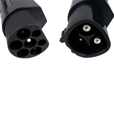 Antiflaming Fireproof Rubber Hose EV Car Charging Cable Adaptor for Tesla High Flame Retardant PC Fuel Shell Material