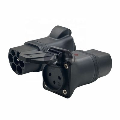 User-Friendly AOTAI EV Charger Type 2 to Israel Type H Socket EV Plug Convertor Connector adapter Meets AS/NZS 33112