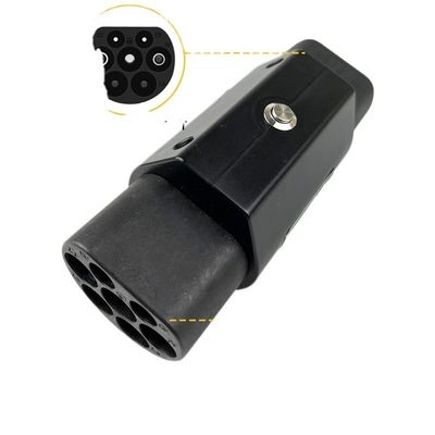 E-mingze New Type2 to GBT AC Plug Charging Adapter Electric Vehicle Car Connector Cable for EV Charger AC EV Charger Adapter