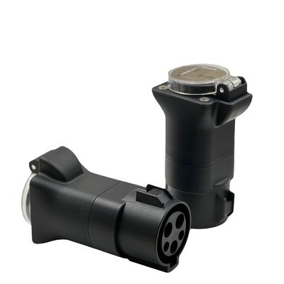 High Temperature Resistant PC J1772 to NEMA 5-15/5-20 EV Charger Adapter for E-Bike Scooter 240V Outlet 3.5 Kw / 7Kw