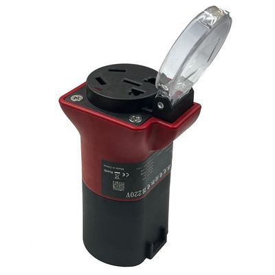 EV Cable Adapter for MG ZS MG4 MG5 Discharge V2L Vehicle to Load Type 2 UK Plug High Temperature Resistant PC 3.5 Kw / 7Kw
