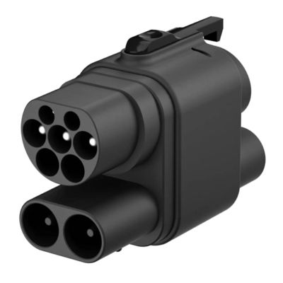 e-mingze factory wholesale direct supply of DC charging adapters CCS2 to CCS1 electric vehicle connector fast charging adapters