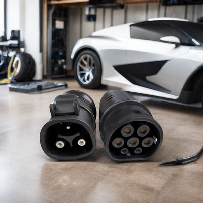 Waterproof IP55 AC EV Charger Adaptor E-mingze Adapter for Tesla to Type2/Type1 Car Purpose Replace/Repair