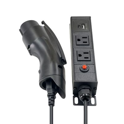 V2L J1772 16Amp Electric Car Side Discharger Plug Type 1 EV Charger with US Socket State-of-the-art Plug Technology