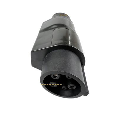 Type2 to Type1 EV Charging Adaptor with High Flame Retardant PC Fuel Shell Material by E-Mingze