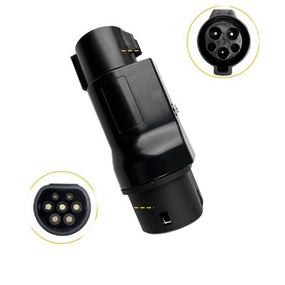 Portable Type1 Type2 Adapters Output 7KW for Energy Vehicles E-Mingze Electric Vehicle Charging Pile Adapter Current 32A