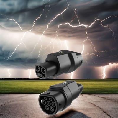 Energy Vehicles Portable Charging Station E-Mingze 's GB/T to Tesla Adapter with Overvoltage and Temperature Protection