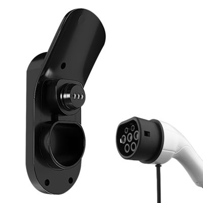 Password Lock Type2 EV Charger Holder For Retrofit / Upgrade Of Electric Vehicle