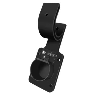 GBT Dummy Socket Wall Mounted Black J-Hook GBT Cable Holster EV Charging Cable Holder
