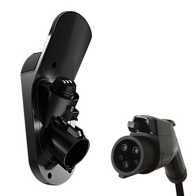 Password Lock Type 1 EV Charger Holster J1772 Connector Socket For AC Plug Holder Gun Accessories