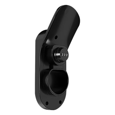 EV Charger Type 2 Plug Cable Holder Wall Mount Bracket Socket Black For Retrofit / Upgrade
