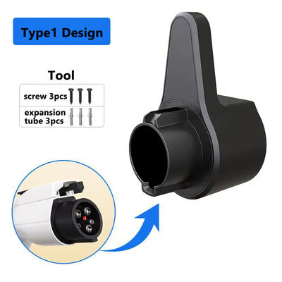 High Flame Retardant PC Fuel Shell Type1 SAE J1772 EV Charger Connector Socket IP55