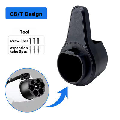 E-mingze  Cable Connector Gbt Type 2 Type 1 For Tesla Ev Charger Holder Socket For Evse Charging plug cable holder ev chargers
