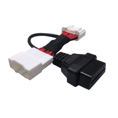 OBD Diagnostic Tool Offer Drawing 16PIN OBD2 Female to 26PIN Tesla OBD Adapter Cable for Tesla Model 3 Y 2019-2021 Build