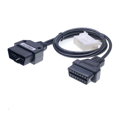 TOYOTA 1 TO 2 Y Female Splitter Extension Auto Car Connector Extension Cable 1M Cable Size 200 SX S13 OBDII OBD2 16 Pin