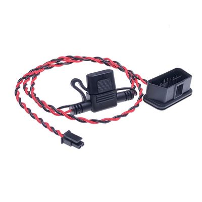 Automobile OBD GPS Tracking Device Custom Wire Harness with Black Option and Applicable Models in Black