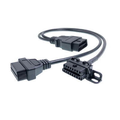 1M PVC OKI Technic Material OBD OBD2 OBDII 16Pin 12V 24V Y Cable for Personalized Customization