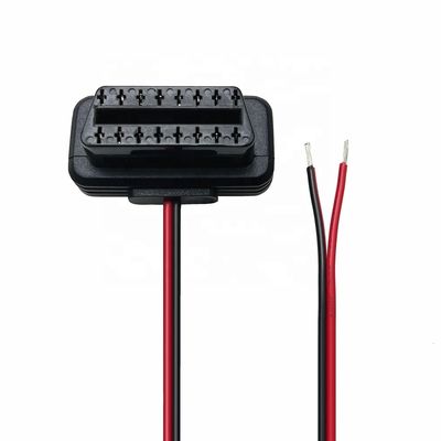 AOTAI OBD-II OBD2 Male to Open ends Flat wires OBD Female fly cable Car Power Cables /8 W114 at Car Diagnostic Connector