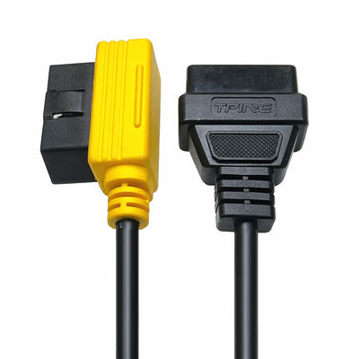 Car Diagnostic Connector AOTAI OBD2 Auto Diagnostic Extender Cord Adapter 8 W114 / OBD Male to Female Extension Cable