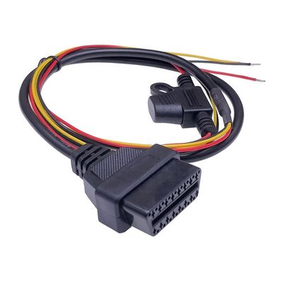 2004-2010 Year AOTAI 16Pin OBD2 Female Car Diagnostic Extension Connector Open Plug Wire Cable for Vehicle Diagnostics
