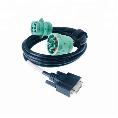 Manufacture of OBDII Male to Female Truck Cable for Auto Diagnostic Tool Applicable Models all car 50g