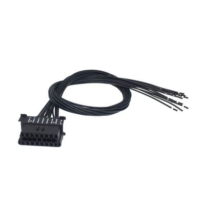 12V ABS/PVC OBD2 Code Reader OBD Scanner Connector Auto Diagnostic Wire Harness with Voltage