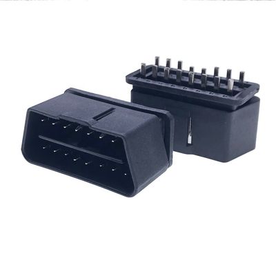 Auto Parts Diagnostic Tool OBD2 OBD Male Connector Socket and OBD Plug with 20- 80C Temperature Range