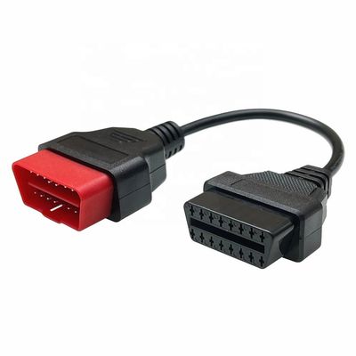 Full 16 Pin OBD2 OBD II Male to Female Extension Cable for Auto Car Vehicle Truck OBD2 Port 11mm Head Length Year 1975-1976