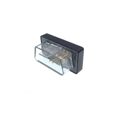 Pins Plating Nickel/Golden ELM327 OBDII Enclosure obd2 connector obd2 gps tracker 40g