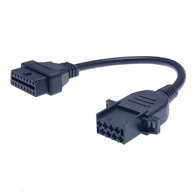 12V Charging Fits Volvo Truck 8 pin -16pin OBD OBD2 CAN BUS Diagnostic Connector Adapter Cable for Accurate Diagnosis